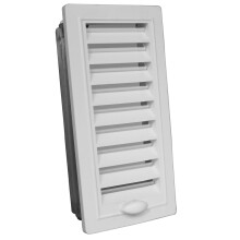 Luef Fuel Grate Kunstst. 9x28 Adjustable with einbaur. 50143 Pack of 1, White