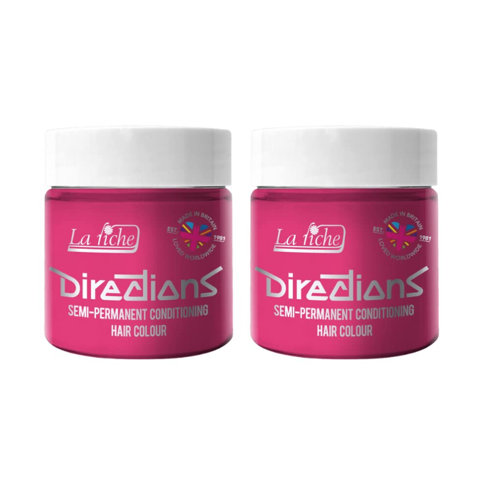 La Riche Pink 2X Directions Semi-Permanent Hair Color 100Ml Tub - Carnation