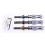 3pcs Tubular Lock Pick Tools with Transparent Tubular Lock,Locksmith Practice Set 5