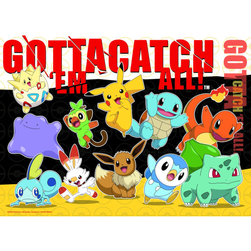 Ravensburger Puzzle - RAVENSBURGER - Bumper Pack Pokémon - 4100 Teile - Multicolor - Gelb 2