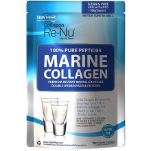 Marine Collagen Powder Clean Unflavoured - 10,000mg Double Hydrolysed Collagen Peptides per Serving - Ultra Premium for Maximum Absorption Hair, Skin