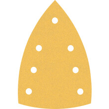 10x EXPERT C470 Sandpaper (for Paint on wood, Hardwood, Ø 100x150 mm, Grit 120, Professional Accessory Multi Sander)