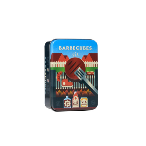 Barbecubes - Meat Edition - A Tinderblox Sequel - Dexterity Stacking Game - Board Game