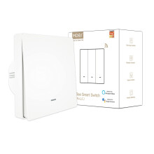 ZigBee Smart Wall Light Switch No Neutral Wire Required, No Capacitor Needed, Smart Life Tuya Remote Control, Works with Alexa, Google Home, Tuya