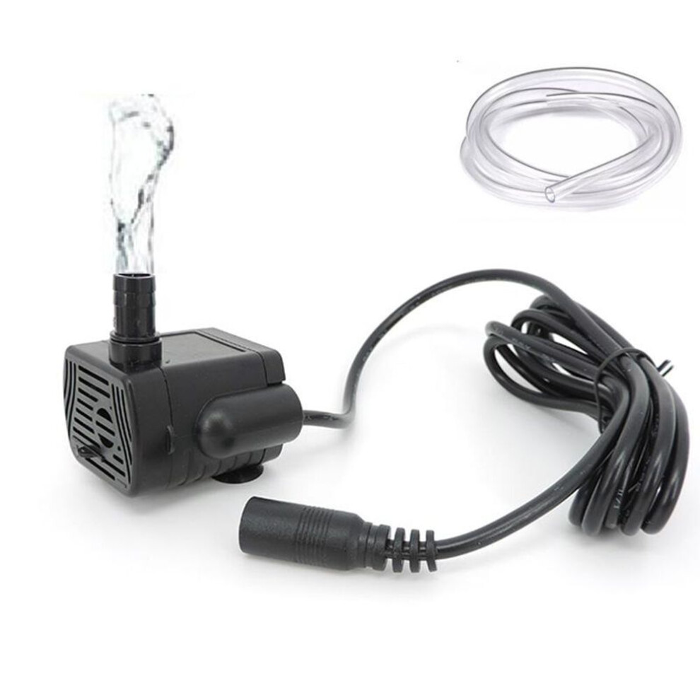 Dc 12v Micro Water Pump Cycle Brushless Motor Diving Pump 3w 200l/h For Hydroponic Vegetable Planting Craft Fountain 5.5x2.1mm