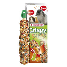 Versele Laga - Sticks Rabbits-Guinea Pigs Fruit - Wypiekane Kolby Owocowe Dla Królików I Kawii Domowych, 110 G