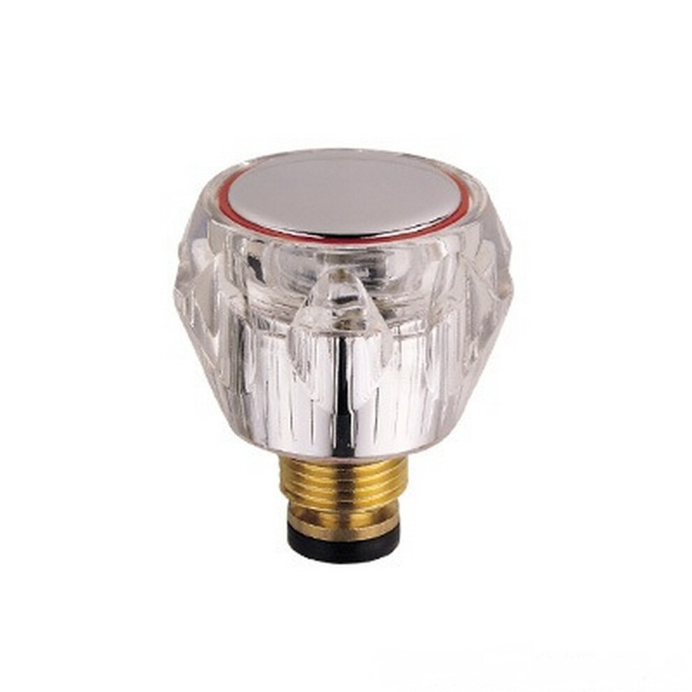 R 3/4 AC Bath Tap Reviver with Acrylic Handles, Chrome