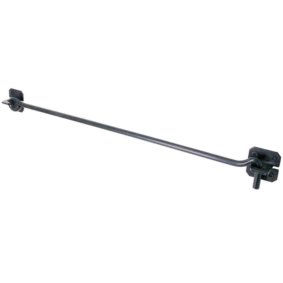 Irontite Extra Long Cabin Hook 600Mm (24"), Gate Hook And Eye Latch Lock, Heavy Duty Door Hook And Eye Latch Known As Cabin Hooks For Doors. Ideally 5060848550810