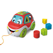 Clementoni- Shape & Colours Car: Talking & Interactive Sorter Car - Encourages Learning & Play (10+ months)
