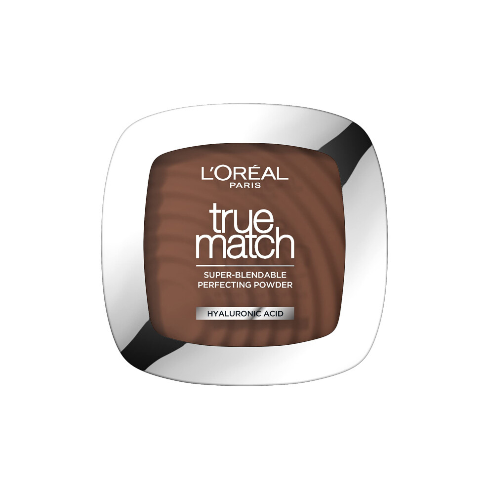 New L’oréal Paris L'oréal Paris True Match Powder Foundation With Hyaluronic Acid 11N Deep Coffee