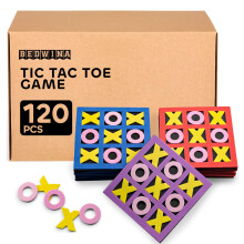 Tic Tac Toe (bulk pakke med 120) 5""""x5"""" skum Tic-Tac-Toe minibr?tspilsleget?j til b?rn F?dselsdagsfester Goody Bag Stuffers Klassev?relsespr?mie