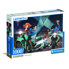 1000 brikkers puslespil. Kompakt Lupin 2 III