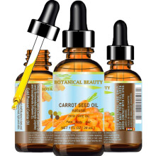 KAROTTENSAMENL 100 % natrliches, kaltgepresstes Trgerl. 1 Fl.oz.- 30 ml. Haut, Krper, Haare und Lippenpflege. Eines der besten le zur Verjngu