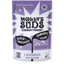 Molly's Suds Original Laundry Detergent Powder | Clean Laundry Detergent Powder for Sensitive Skin | Simple, Effective Ingredients, Stain Fighting | 1