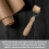 Hardwood Seam Roller (Gray Series) Wallpaper Roller with Beachwood Handle & Roller - Multi-Purpose Tool, Chrome Plating, Roller Width 45mm - for 5