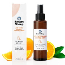 Anti-Static Laundry Scenting Spray with Essential Oils (Lavender Lemon Orange) (Orange)