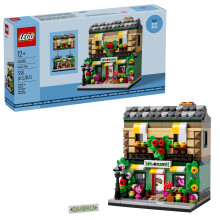 LEGO Flower Store-bouwset 40680 - Verzamelmodelwinkel met interieurdetails - Aanpasbaar ontwerp - Geweldig cadeau voor bouwers van volwassenen en tie