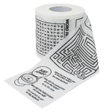 Nieuwigheid toiletpapierrol - Badkamer tissuerol - Grappig toiletpapier - Prank Gifts Gag Nieuwigheid Grappige geschenken - Toilet Badkamer Leuke spe