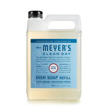 MEVROUW. MEYER'S CLEAN DAY Vloeibaar afwasmiddel Navulling Biologisch afbreekbare formule Regenwater 48 fl. oz. oz
