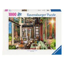 Ravensburger Redwood Forest Tiny House 1000-delige puzzel voor volwassenen - 12000634 - Handgemaakt gereedschap Gemaakt in Duitsland Elk stuk past pe