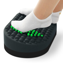 Dikdoc Fu?stutze fur unter den Schreibtisch bei der Arbeit, im Homeoffice, Fu?hocker, Ottomane, Fu?massagegerat zur Linderung von Plantarfasziiti
