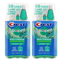 Crest Scope Original Mint Colutrio Concentrado 50Ml 2Ct
