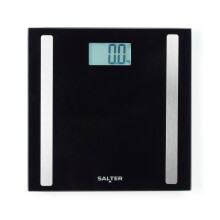 Smart Scale – Personal Body Weight Scale, 180kg Capacity, 17 Body Metrics, Salter Health App, Black, SA00656FEU6