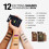 MINA ibrow Henna Regular Pack mit Schablonen-Combo Pack (Perlgrau) 3