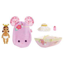 Poupées Surprise Bébé Nées Série 7 4" - Déballer Poupée Bébé Collectible avec 3 Surprises