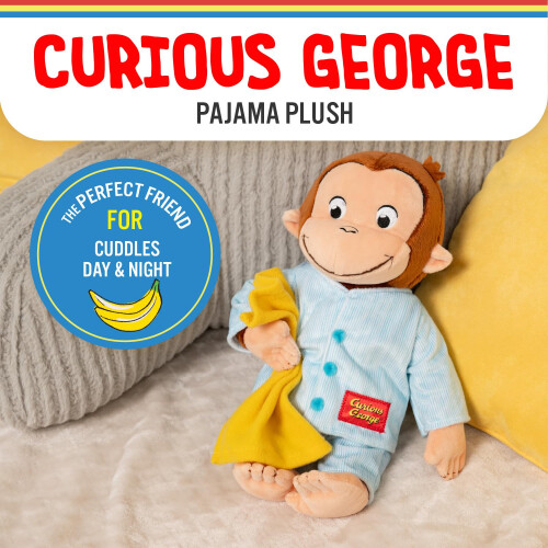 KIDS PREFERRED Curious George Plüsch-Monster in Pyjama - 12" 1