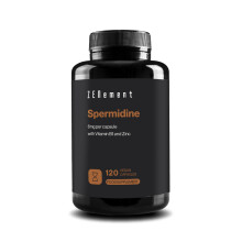 Spermidine – 6 mg per Capsule with Vitamin B1 and Zinc – High Dosage – 120 Vegan Capsules – 100% Natural Wheat Germ Extract – Additive-Free,
