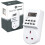 24 Hour Digital Timer Plug - Electric Switch Energy Saver Timer Standard Size - Digital Plug-in Timer Socket - 240v 3 Pin Plug with Programmable Time 9