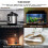 24 Hour Digital Timer Plug - Electric Switch Energy Saver Timer Standard Size - Digital Plug-in Timer Socket - 240v 3 Pin Plug with Programmable Time 3