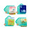 Papyrus Blank Cards with Envelopes  Moon Sun Rain (20-Count) 1