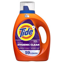 Tide Hygienic Clean Heavy 10x Plynny detergent do prania Kompatybilny z HE Zapach Spring Meadow 59 ladunkσw 84 uncje