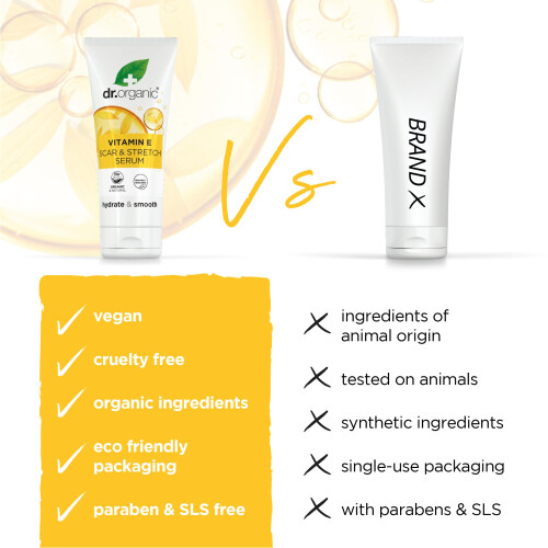 Dr.organic Organic Vitamin E Scar e Strech Mark Serum 50ml 1