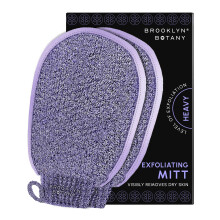 Mitts Exfoliants Brooklyn Botany pour le Bain et la Douche - Gommage Corporel Robuste - 2 Mitts