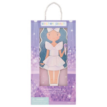 Stephen Joseph Magnetische aankleedpoppen 30-delige magnetische reisspeelset - Fantasiespel Magnetische aankleedpoppen Ideaal voor kinderen van 3 4 5