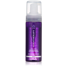KERATHERAPY Keratin Infused Volumizing Nourishing Styling Foam 178 ml - Hiustenmuotoiluvaahto auringonkukka  ljyll  , pellava  ljyll   ja oliivihedel