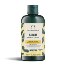 Banana Truly Nourishing Hair Conditioner for Women (1x 250ml), Conditioner for Dry Damaged Hair with Organic Banana, Hydrating, Frizz Control &