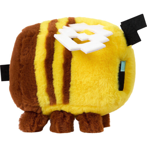 Mattel Mattel Minecraft Plush Toy Bee Boneca macia inspirada em um personagem do filme Minecraft colecionvel de 8 polegadas 2