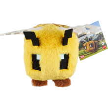 Peluche de abeja de Minecraft de Mattel, mu   eco suave inspirado en un personaje de la pel   cula Minecraft, coleccionable de 8 pulgadas