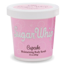 Primal Elements Sugar Whip Exfoliating Scrub Lichaams- en gezichtsreiniger voor zijdezacht hydrateren alle huidtypes 10 Oz Cupcake 10 Ounce