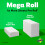 Bounty Select-A-Size Paper Towels  White  2 Mega Rolls = 8 Regular Rolls 5