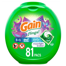 Hanki iskuja! Pyykinpesuainesaippuatyynyt High Efficiency (HE) Moonlight Breeze Scent 81 Count ? Pakkaus voi vaihdella
