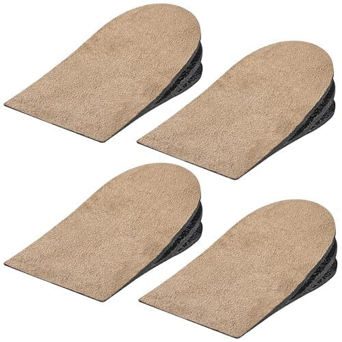 Sumifun Hiellift Inserts, 1/4 to 1 Inch Gel Shoe Heels Inserts for Women, Adjustable Orthopedic Heel Pads for Heel Pain and Leg Length Differences, Heel Cups 1/4 Inch 1/2 Inch 3/4