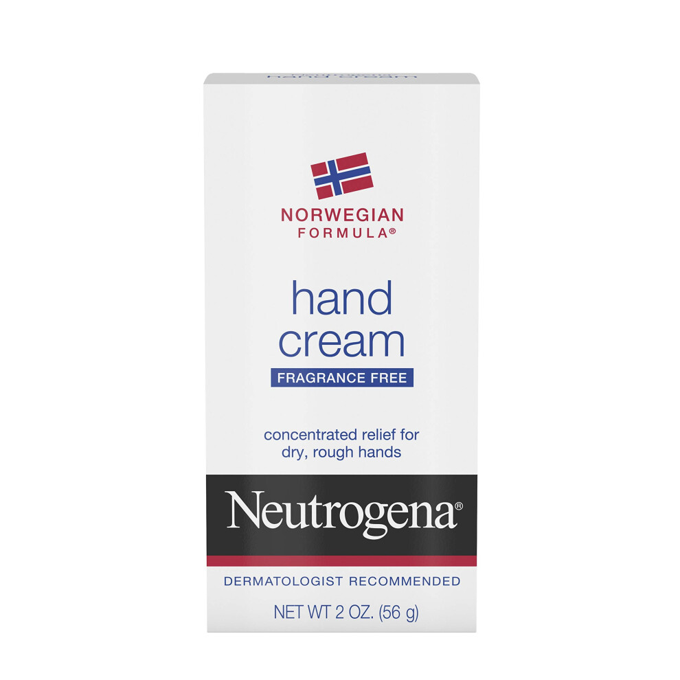 Neutrogena Norwegian Formula Hand Cream  Fragrance-Free  2 Ounce (Pack of 4)