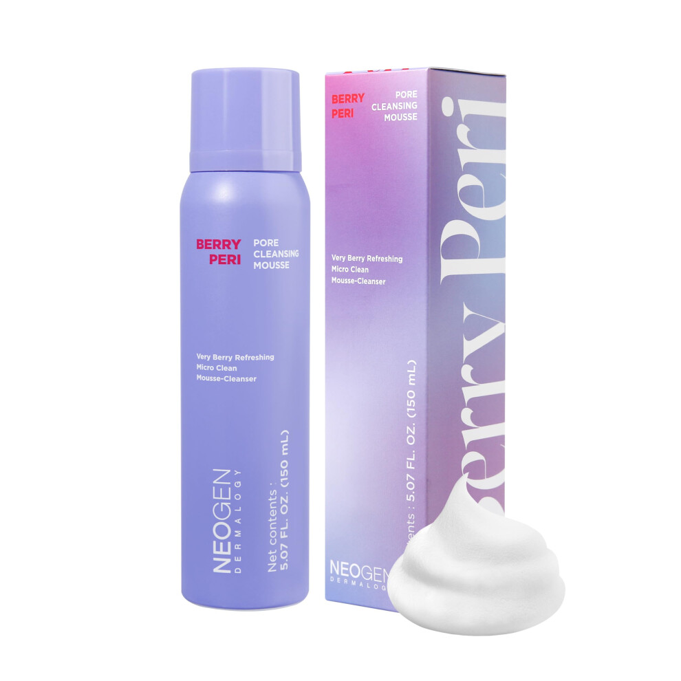 Dermalogi Af Neogenl Dermalogy By Neogenlab Neogen Berryperi Pore Cleansing Mousse 5.07 Oz / 150Ml