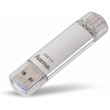 Hama FlashPen USB-stick "C-Laeta" 64 GB USB 3.0 / USB type C zilver