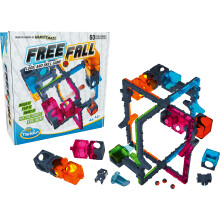 ThinkFun Freefall - Logic-Based Marble Maze Game | Skill Enhancing | Fun for Kids  Teens  Adults | Mind-Stimulating Puzzles | Single or Multiplayer